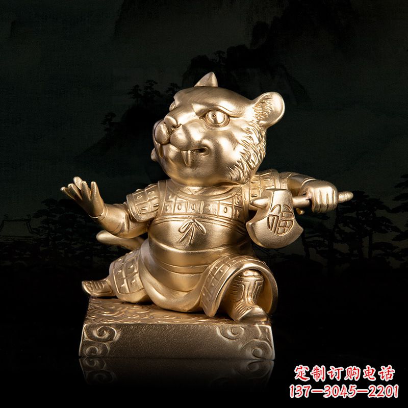 绵阳精美铜雕动物摆件