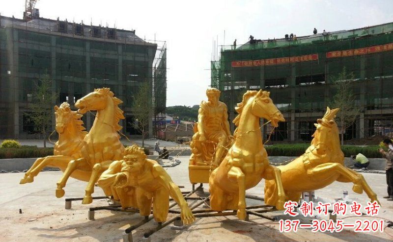 绵阳阿波罗玻璃钢景观雕塑