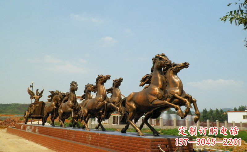 绵阳阿波罗·战车·铜雕