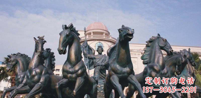 绵阳阿波罗——精致的战车铜雕
