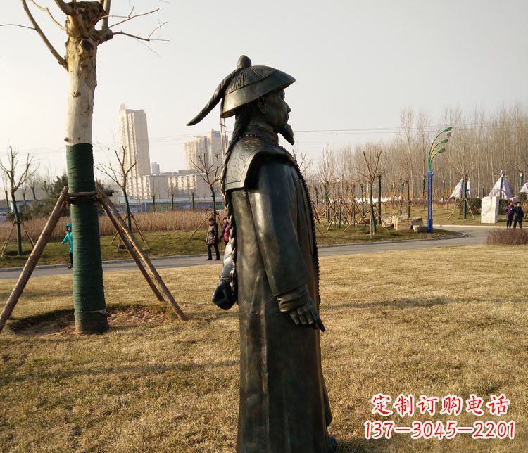 绵阳林则徐纪念铜雕传承爱国精神