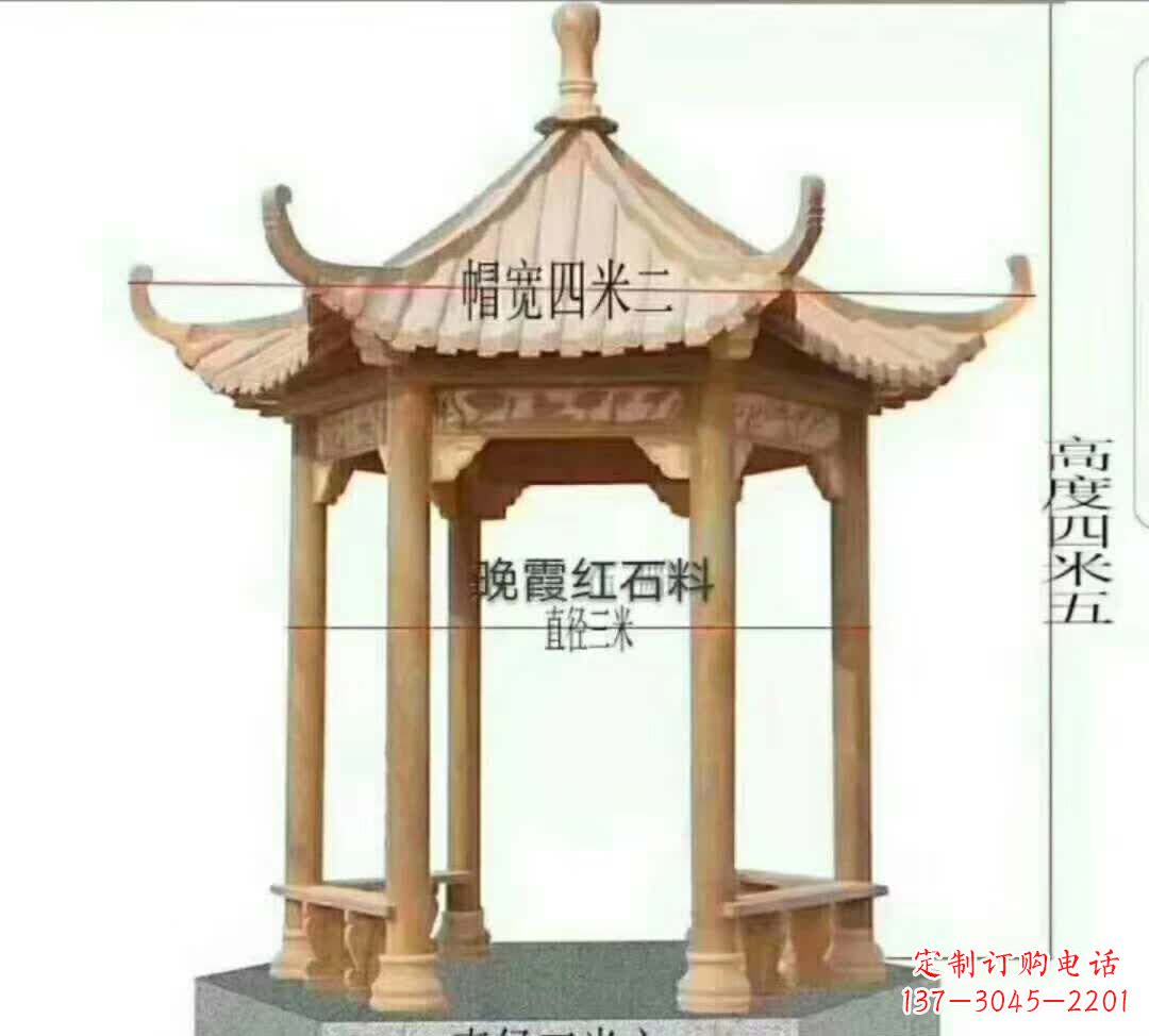 绵阳藏于凉亭的石雕之美