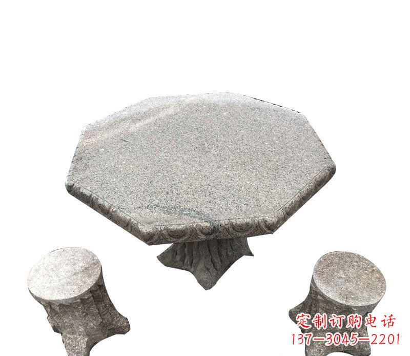 绵阳八角石桌凳系列