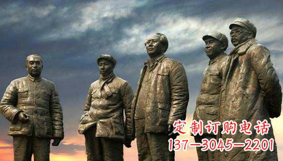 绵阳伟人铜雕——记住历史中的英雄
