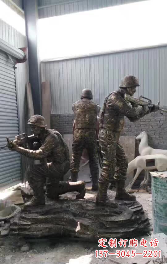 绵阳“英勇战士”雕塑