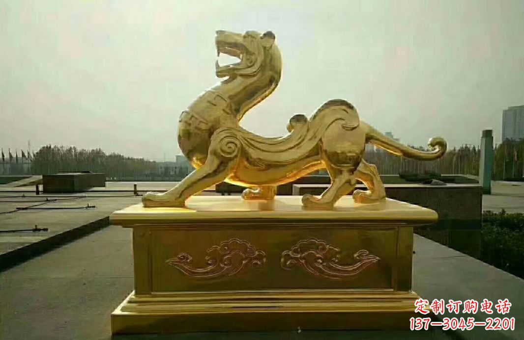 绵阳虎之精髓——精美铜质虎雕