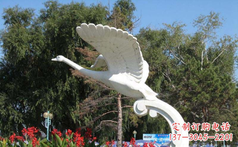 绵阳天鹅大理石雕塑——把它带入你的家