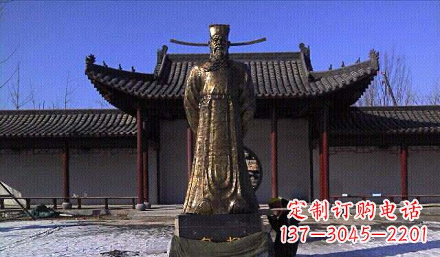 绵阳包拯古代名人铜雕