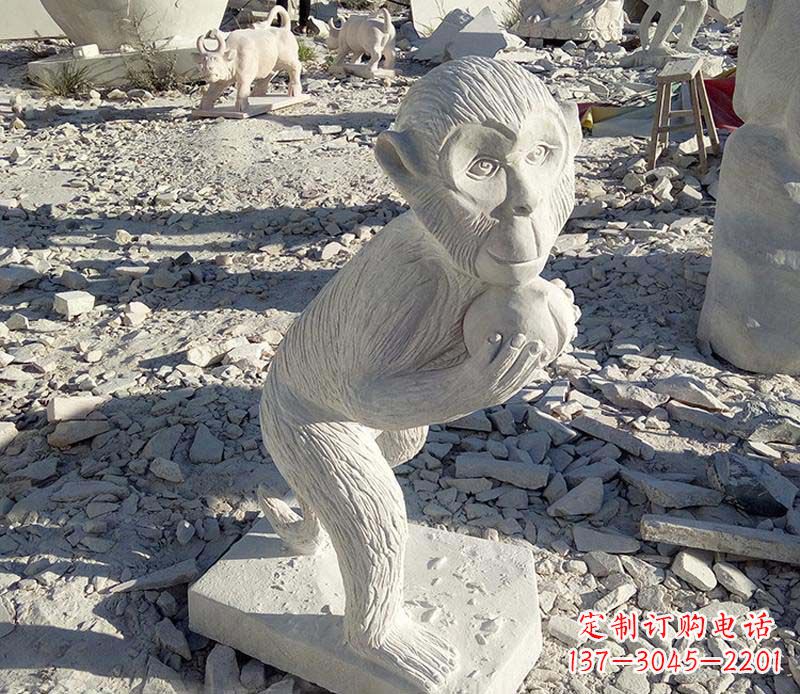 绵阳“猴子石雕”——精致细腻的石头精雕