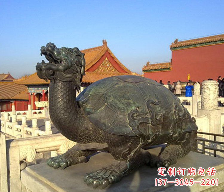 绵阳龙之精髓铜雕摆件