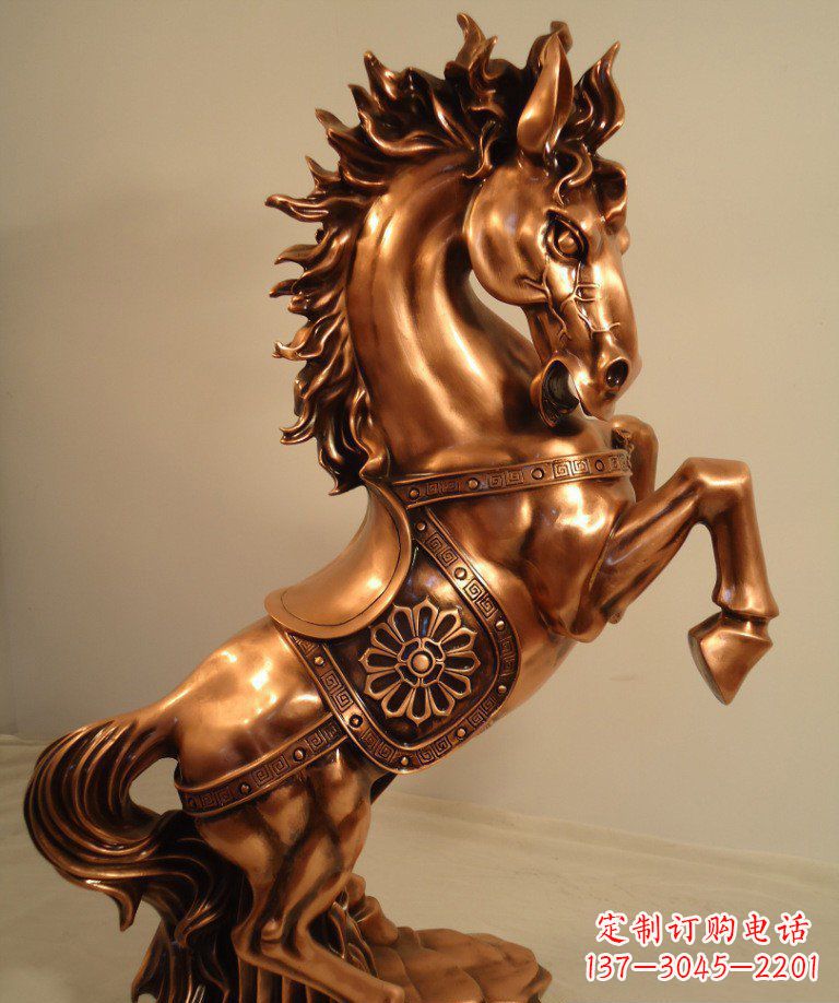 绵阳精美的仿铜马雕塑
