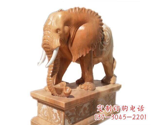 绵阳大象石雕