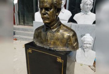 绵阳白求恩胸像荣耀中国历史精神