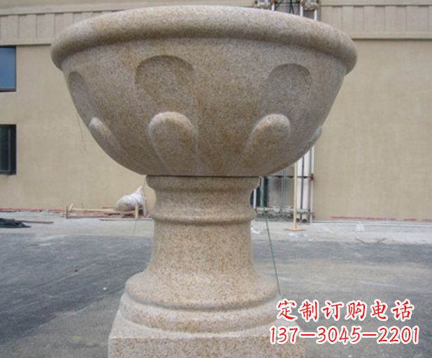 绵阳别墅景观花盆石雕