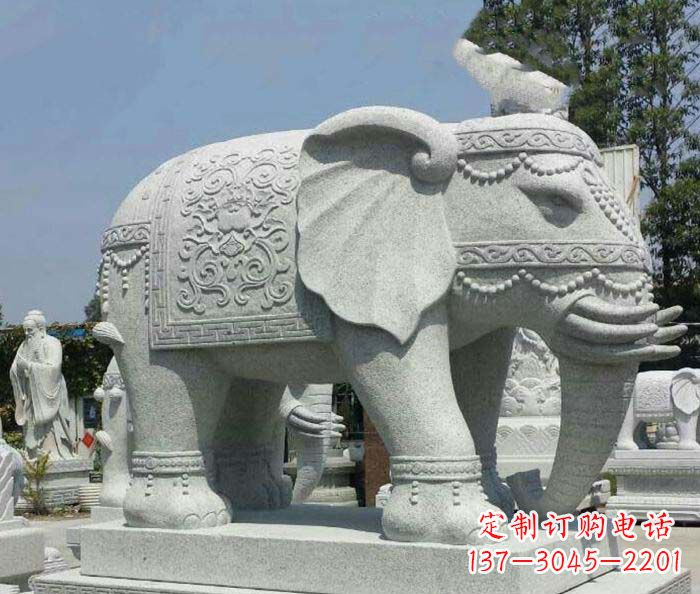 绵阳大象石雕,缅甸之美