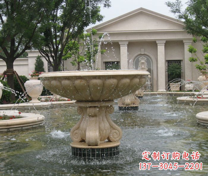 绵阳欧式喷泉石雕精致而又美观