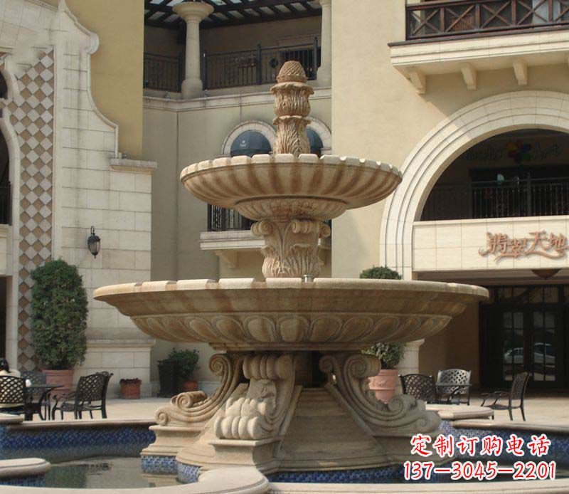 绵阳大型喷泉雕塑精致的园林景观装饰