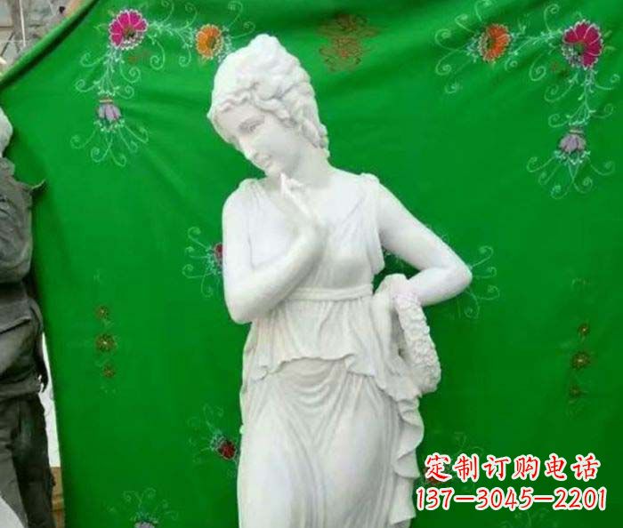绵阳别墅景观西方女人石雕