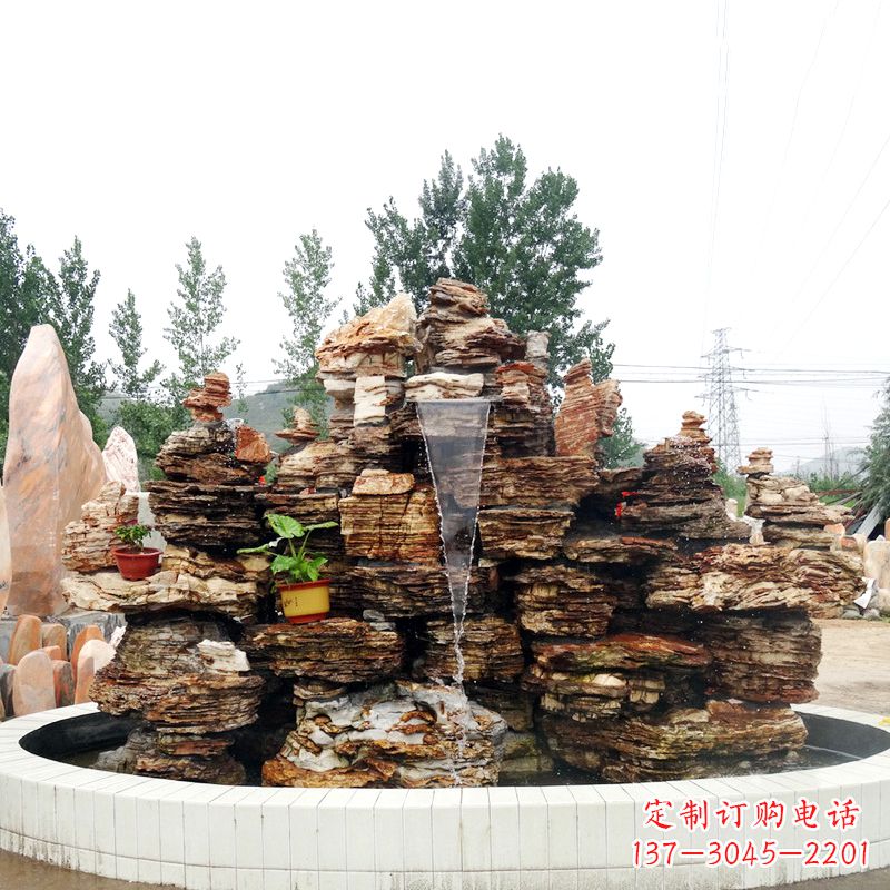 绵阳精美假山,点缀您的别墅