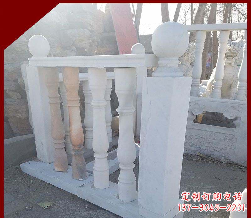 绵阳精美石雕栏杆,点缀您的别墅