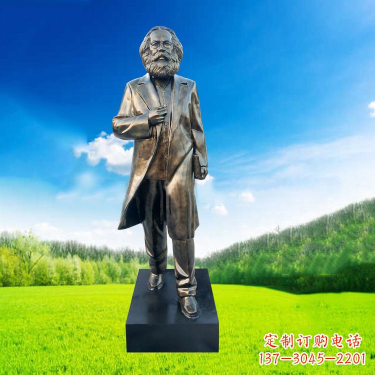 绵阳玻璃钢马克思塑像伟人的永恒记忆