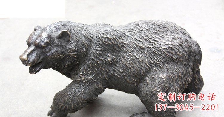 绵阳玻璃钢仿真北极熊公园动物雕塑