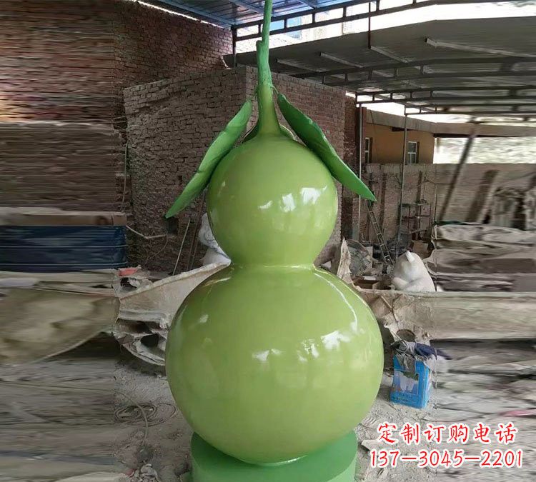 绵阳玻璃钢葫芦雕塑——艺术中的精美之作
