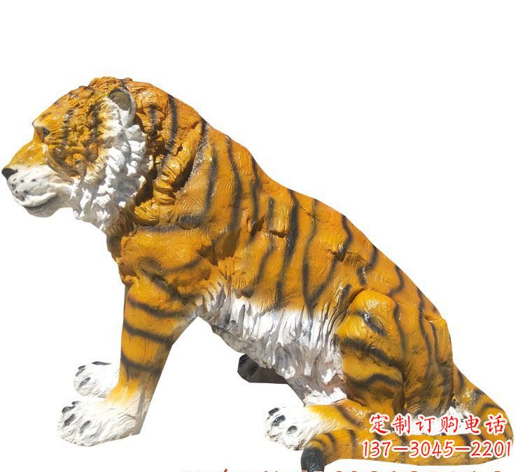 绵阳玻璃钢老虎雕塑