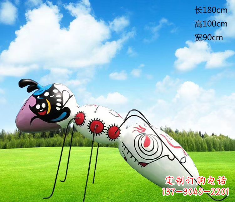 绵阳玻璃钢蚂蚁雕塑传承自然之美