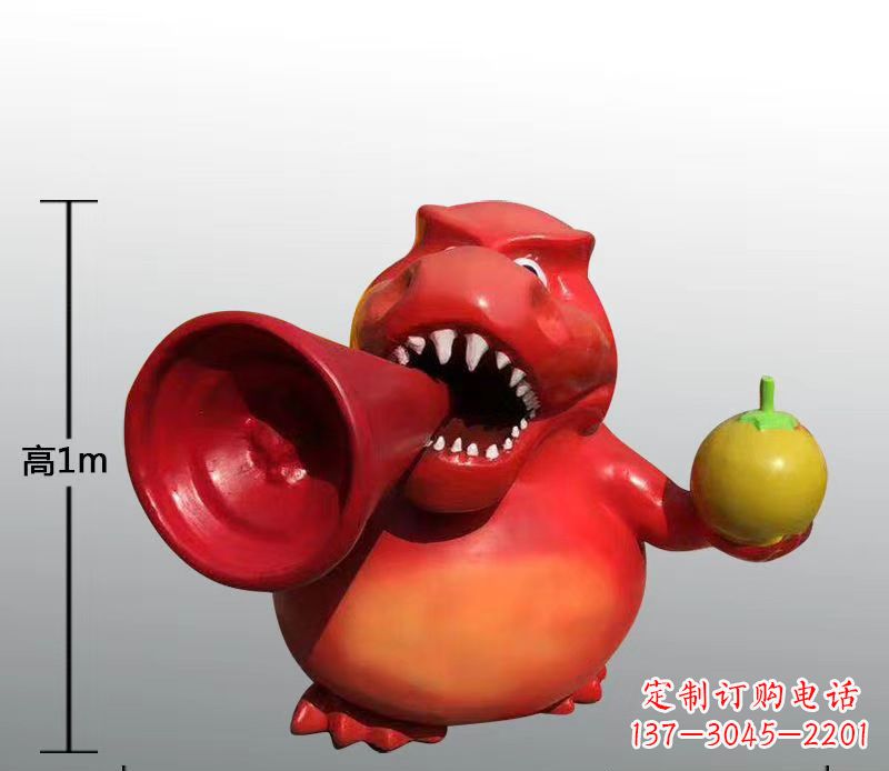 绵阳玻璃钢卡通动物雕塑