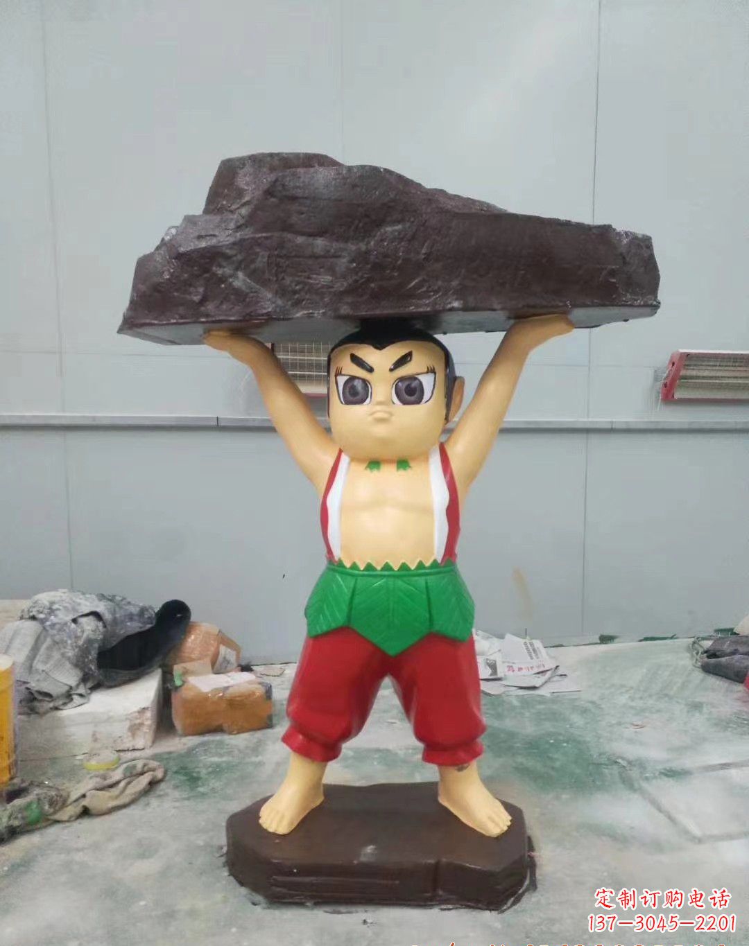 绵阳玻璃钢葫芦娃雕塑精美绝伦