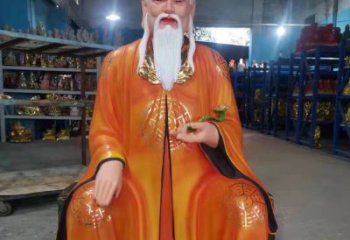 绵阳玻璃钢彩绘佛像钟雕塑——精美宗教艺术装饰
