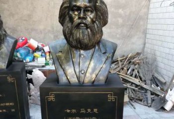 绵阳玻璃钢铸就的马克思雕塑