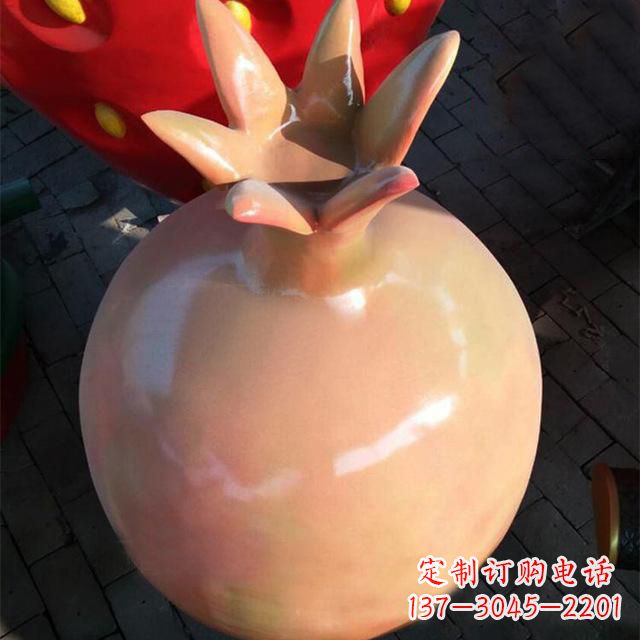 绵阳石榴雕塑绚丽多彩的艺术瑰宝