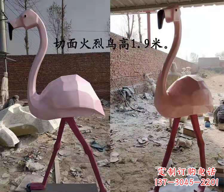 绵阳玻璃钢仙鹤雕塑——灵动的艺术美学