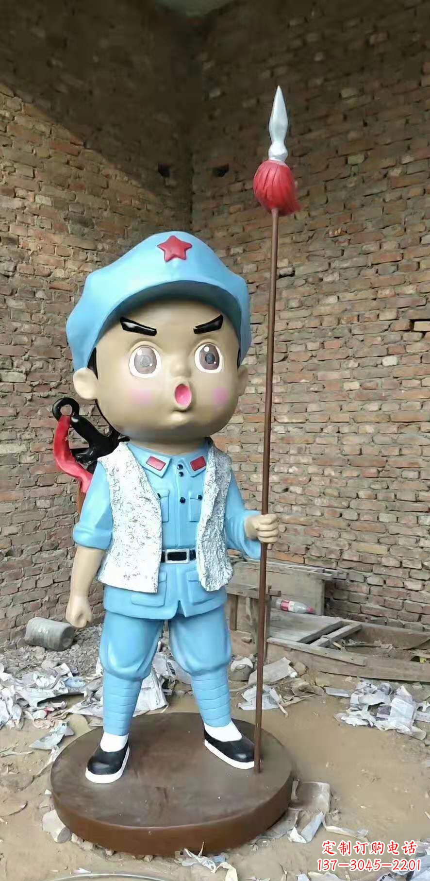 绵阳红军雕塑弘扬伟大革命精神