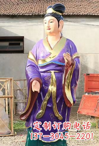 绵阳玻璃钢宗教庙宇彩绘八仙神像