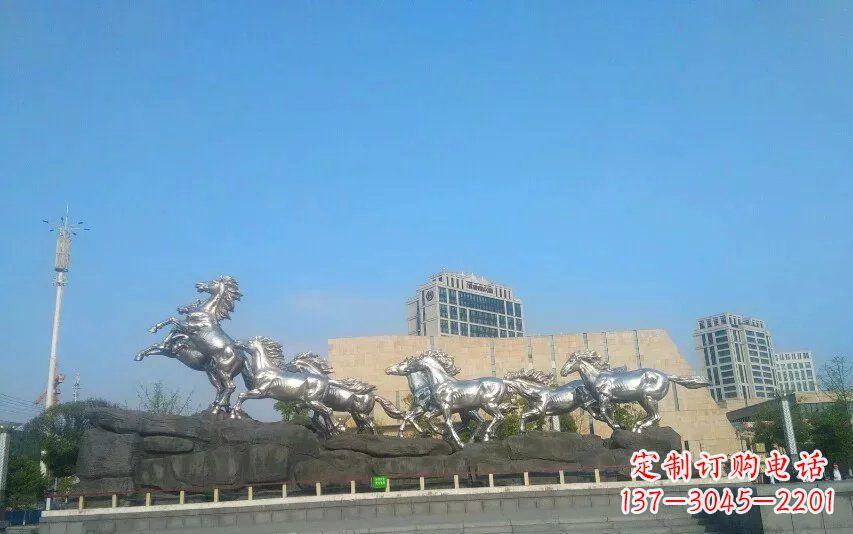 绵阳不锈钢动物雕塑精美的艺术品