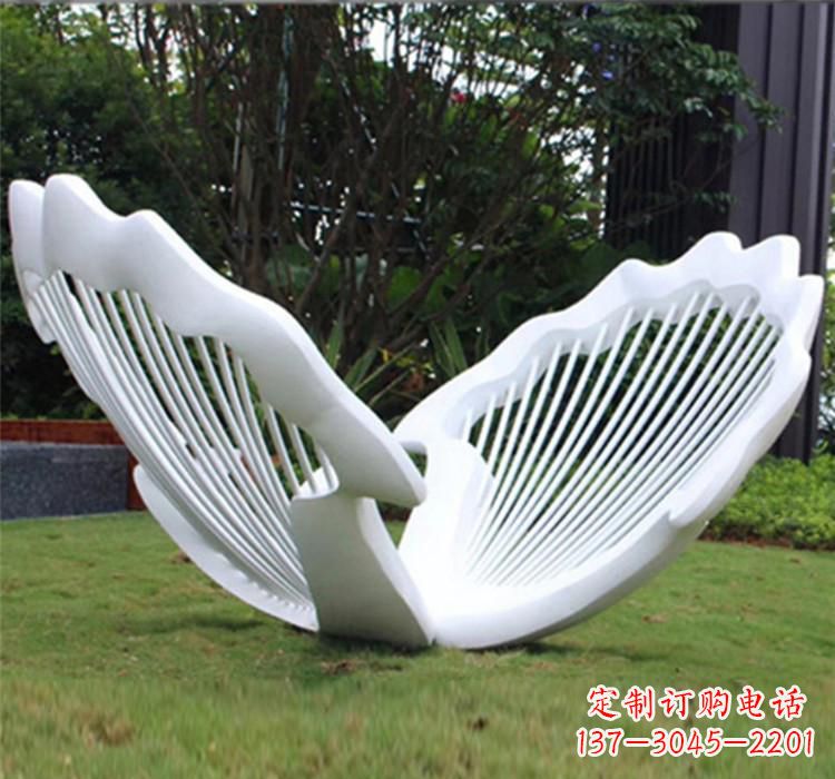 绵阳不锈钢贝壳雕塑艺术精品