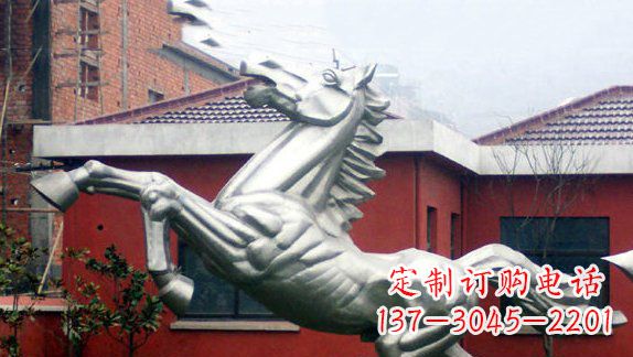 绵阳不锈钢奔马雕塑展现力量与美感