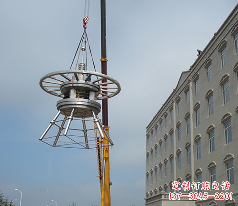 绵阳不锈钢避雷针雕塑一种古老又充满现代感的艺术