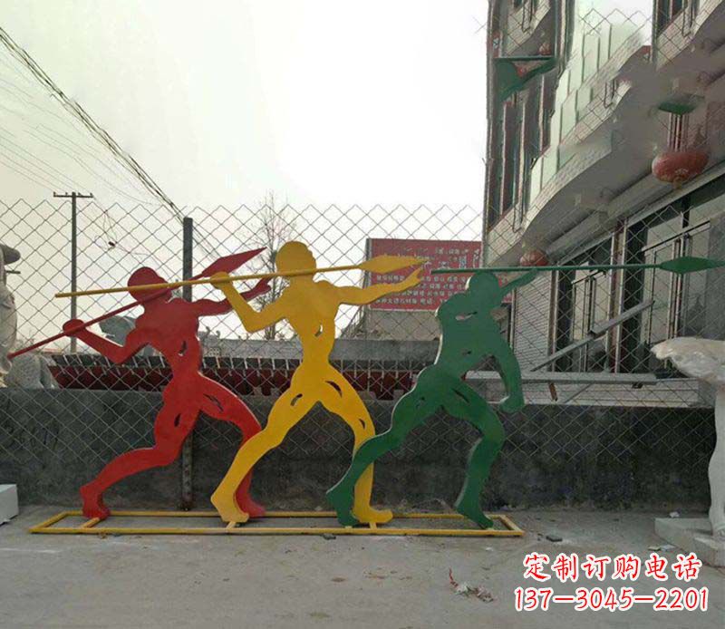 绵阳不锈钢标枪雕塑一种新兴的艺术形式