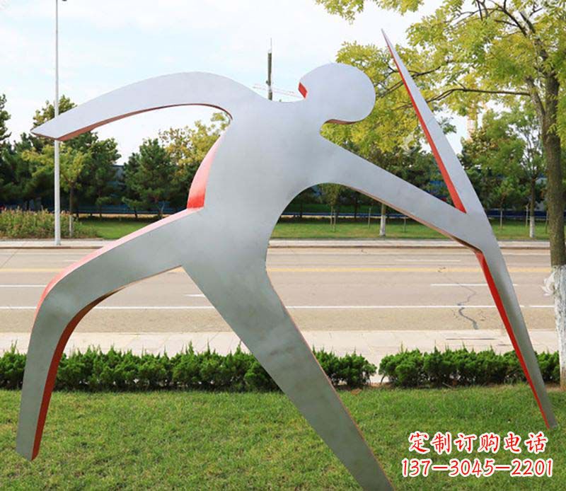 绵阳不锈钢标枪雕塑精美的艺术品