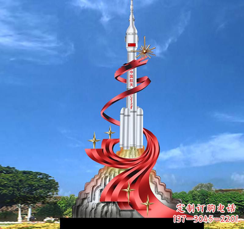 绵阳嫦娥飞天——不锈钢嫦娥雕塑