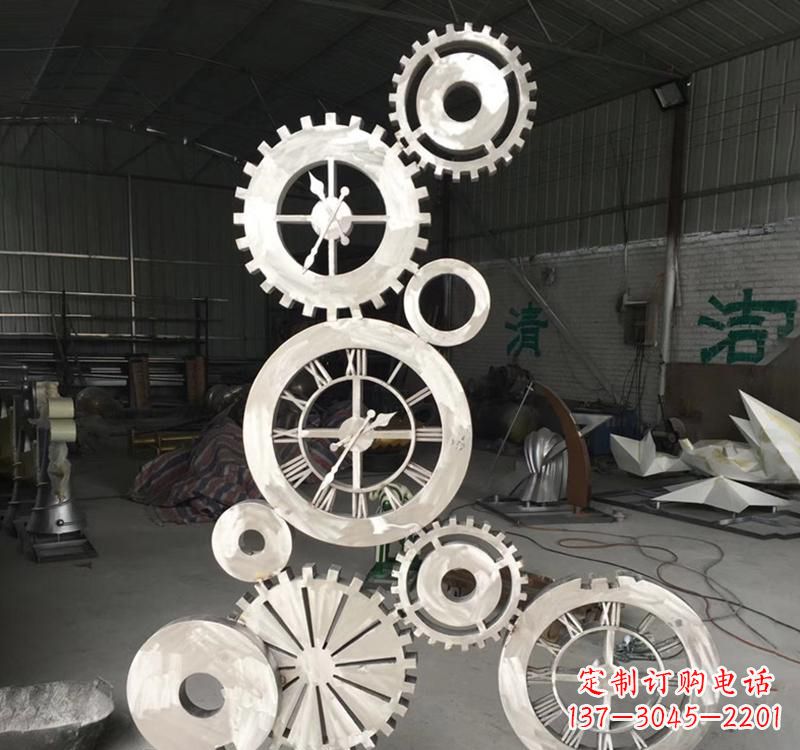 绵阳齿轮雕塑精致细腻的艺术品