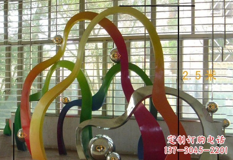 绵阳不锈钢假山雕塑精致耐用的艺术品