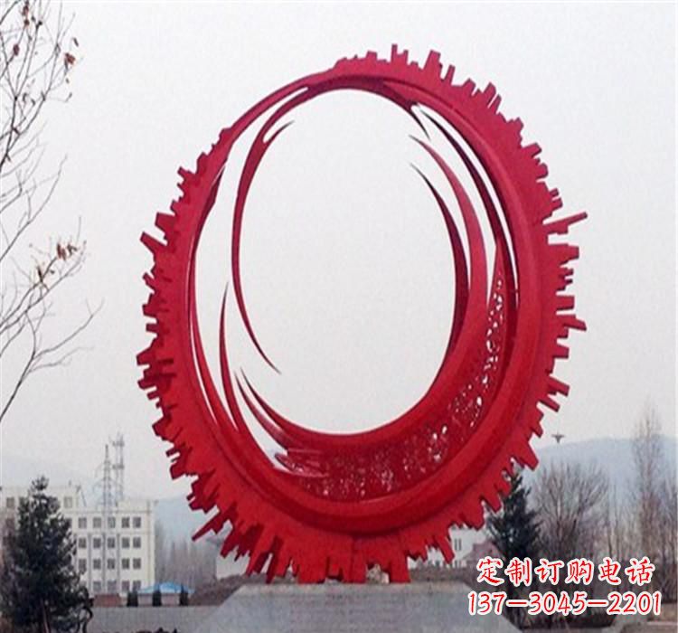 绵阳不锈钢齿轮雕塑令人惊叹的精细艺术