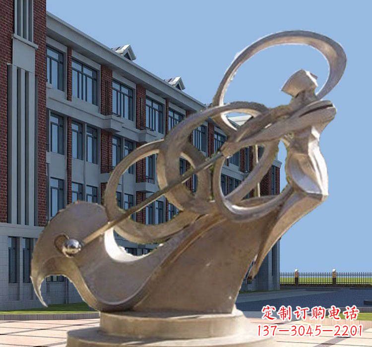 绵阳不锈钢制作的高尔夫球雕塑