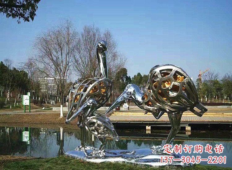绵阳精美非凡的不锈钢丹顶鹤雕塑