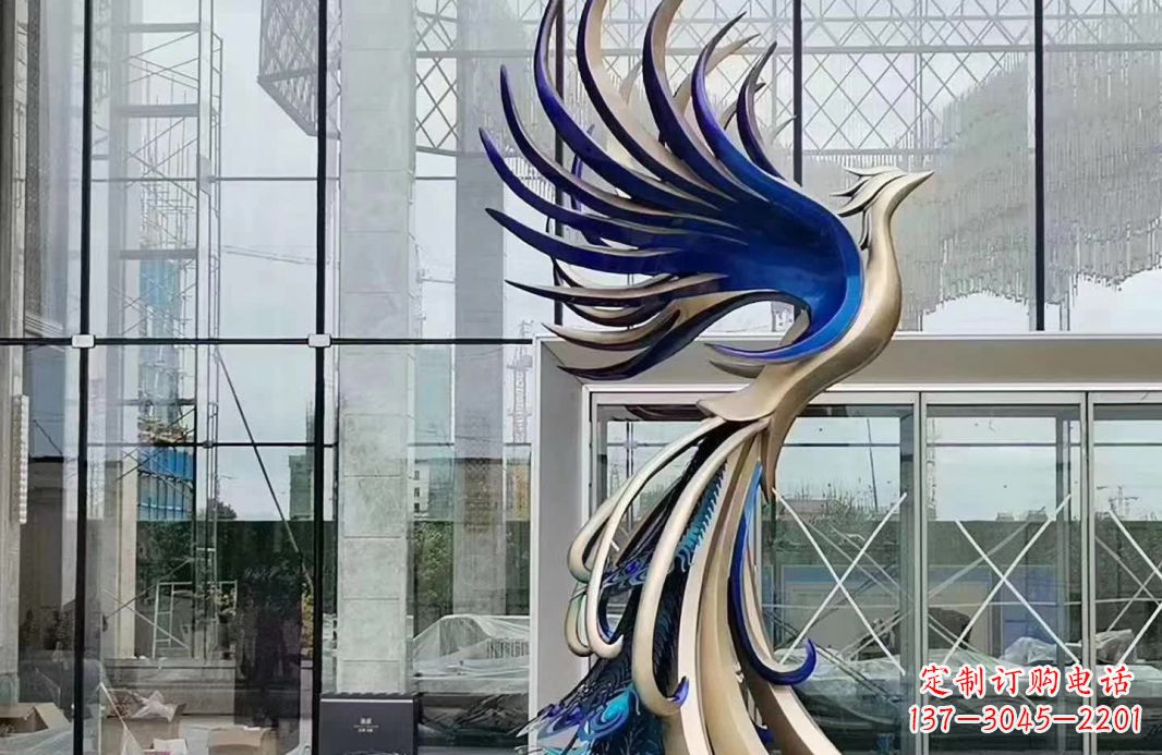 绵阳凤凰雕塑不锈钢的艺术之美